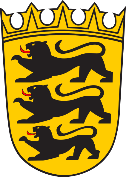 Datei:Lesser coat of arms of Baden-Württemberg.svg