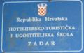 Zadar ist schön Schule Zadar.JPG